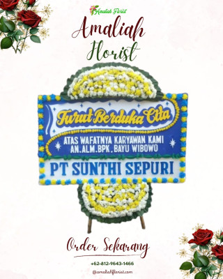 Papan Bunga Duka di Kalaodi