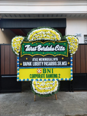 Papan Bunga Duka di Kalaodi