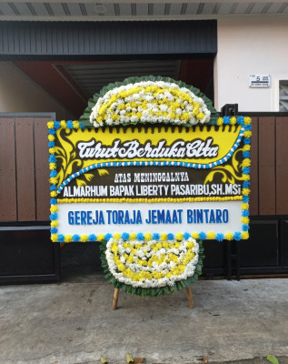 Papan Bunga Duka di Kalaodi