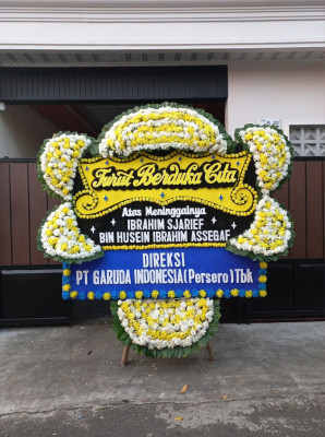 Papan Bunga Duka di Kalaodi