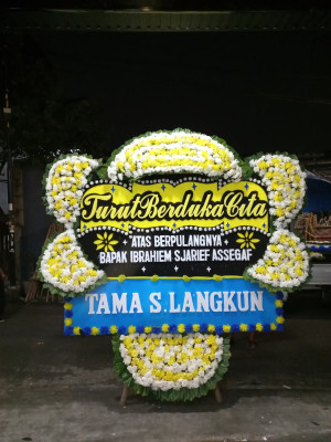 Papan Bunga Duka di Kalaodi