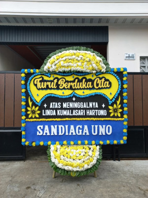 Papan Bunga Duka di Kalaodi